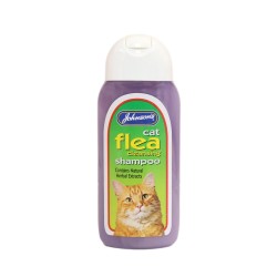 Johnsons Cat Shampoo Flea Cleansing 200ml